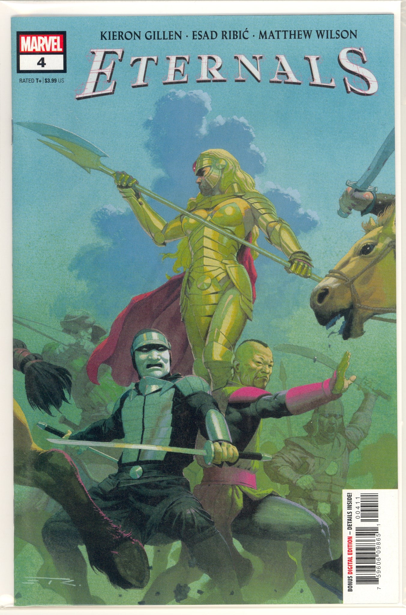 Eternals #4 (2021) Esad Ribic cover