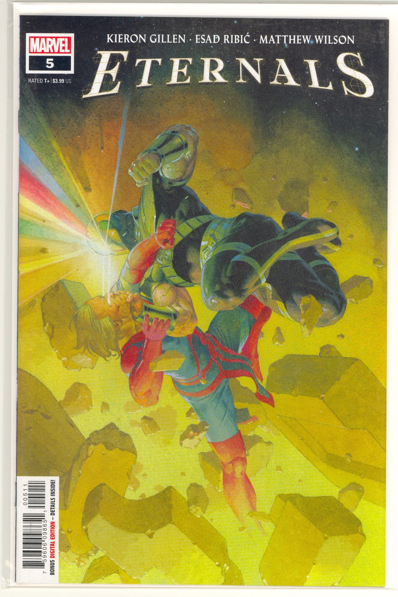 Eternals #5 (2021) Esad Ribic cover