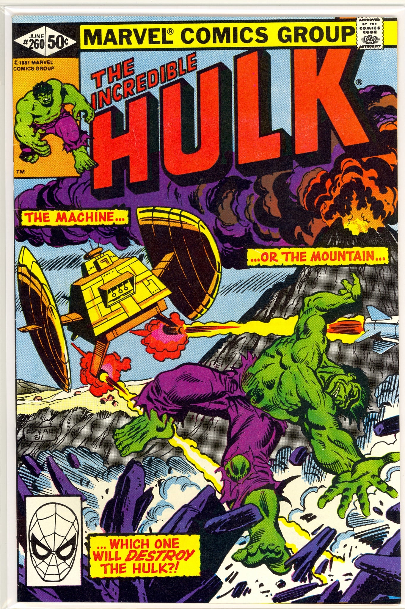 Incredible Hulk #260 (1981) Colonel Talbot