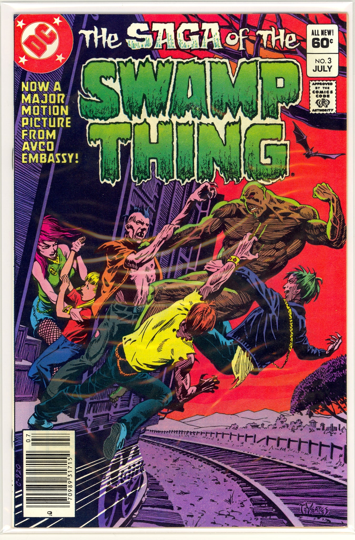 Saga of the Swamp Thing #3 (1982) newsstand edition