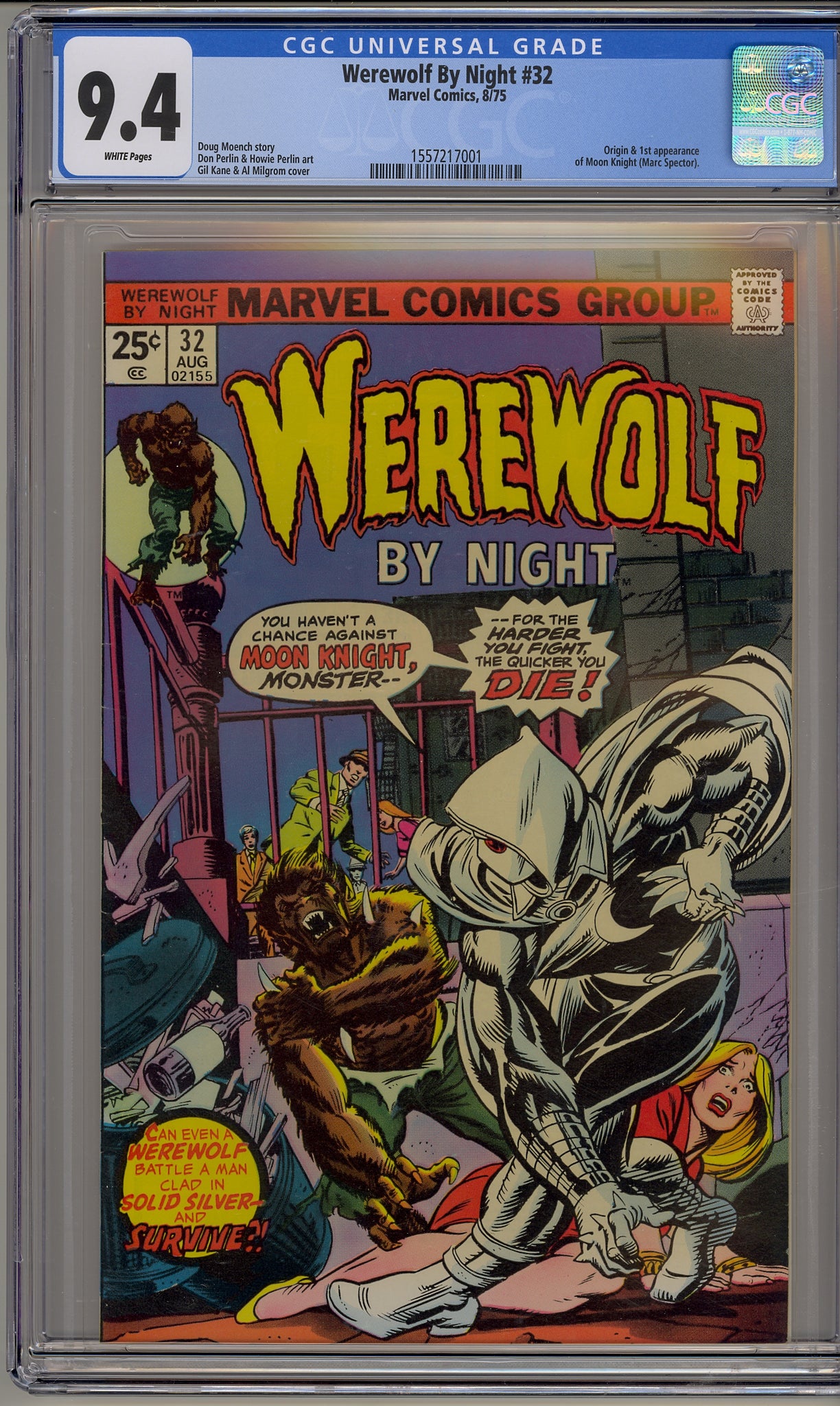 Werewolf by Night #32 (1975) Moon Knight