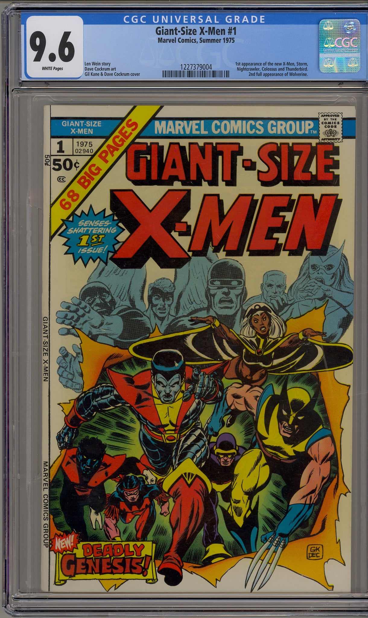 Giant Size X-Men #1 (1975) New X-Men, Wolverine