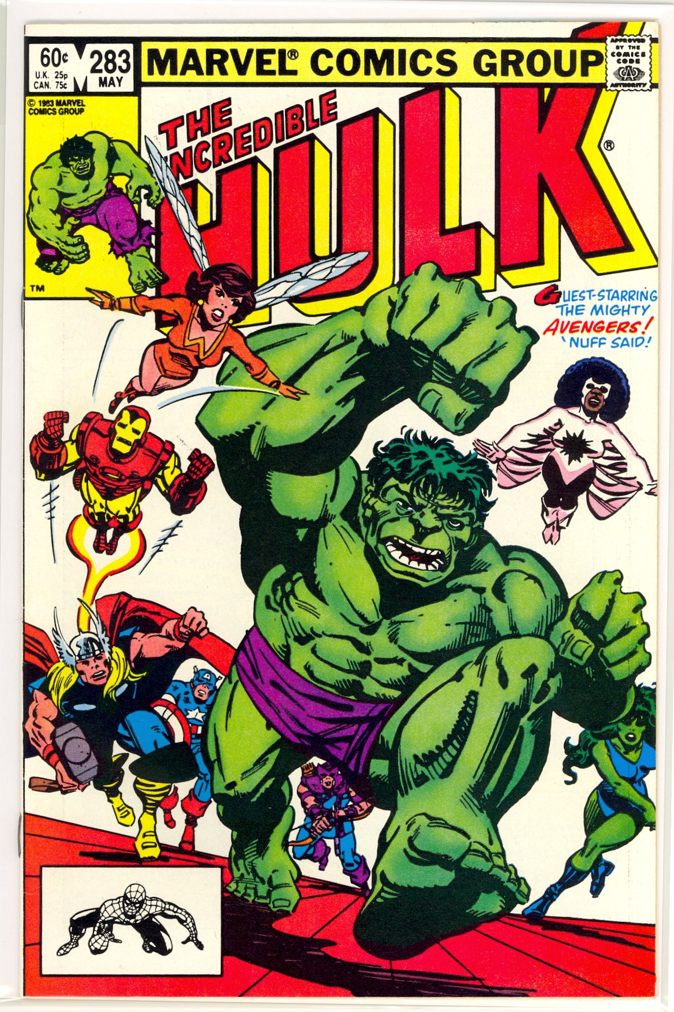 Incredible Hulk #283 (1983) Avengers