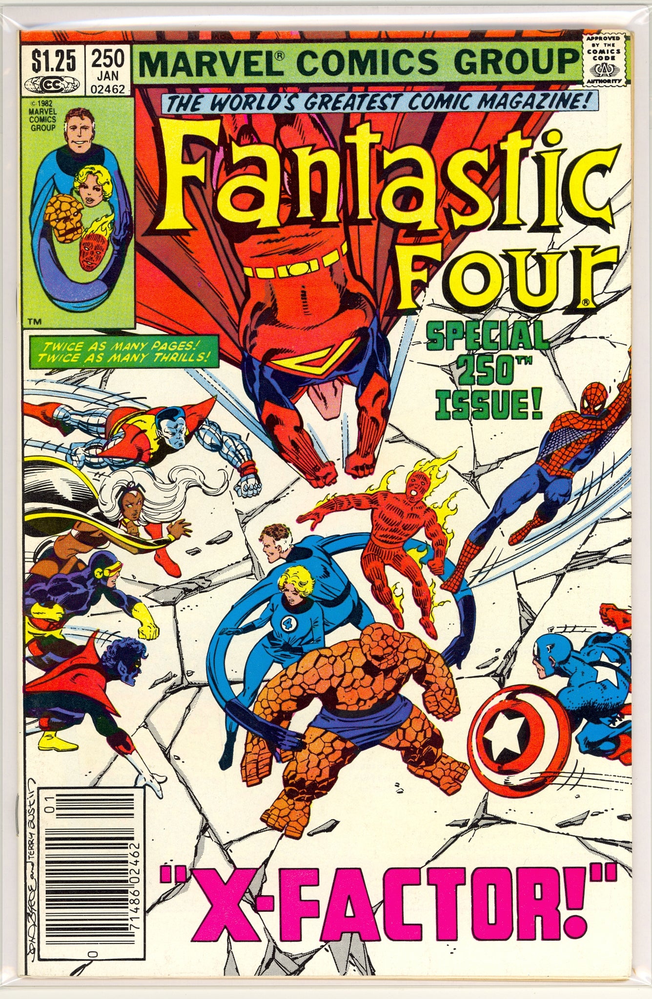 Fantastic Four #250 (1982) Canadian price variant