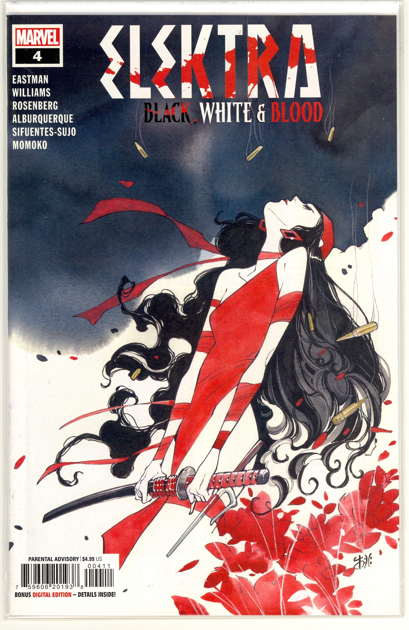 Elektra:  Black, White and Blood #4 (2022)