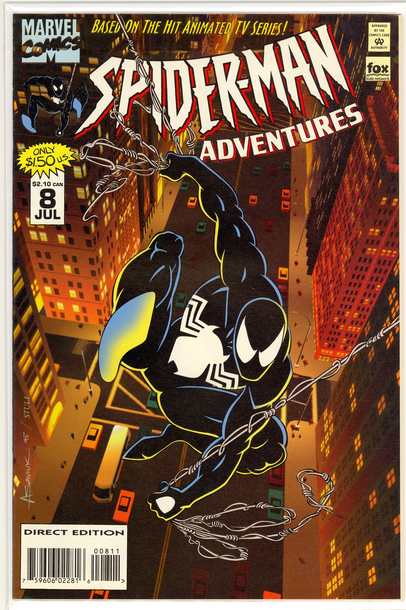 Spider-Man Adventures #8 (1995) Venom