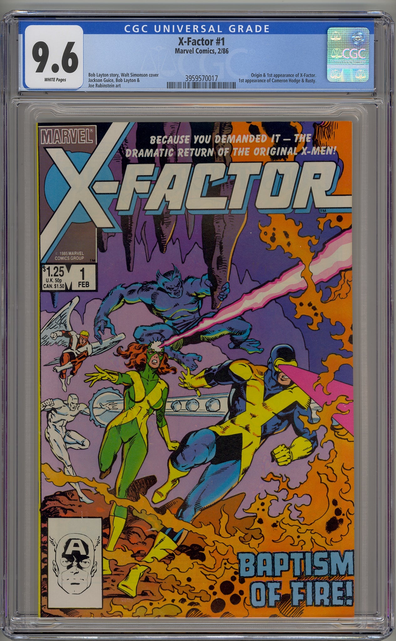 X-Factor #1 (1986)