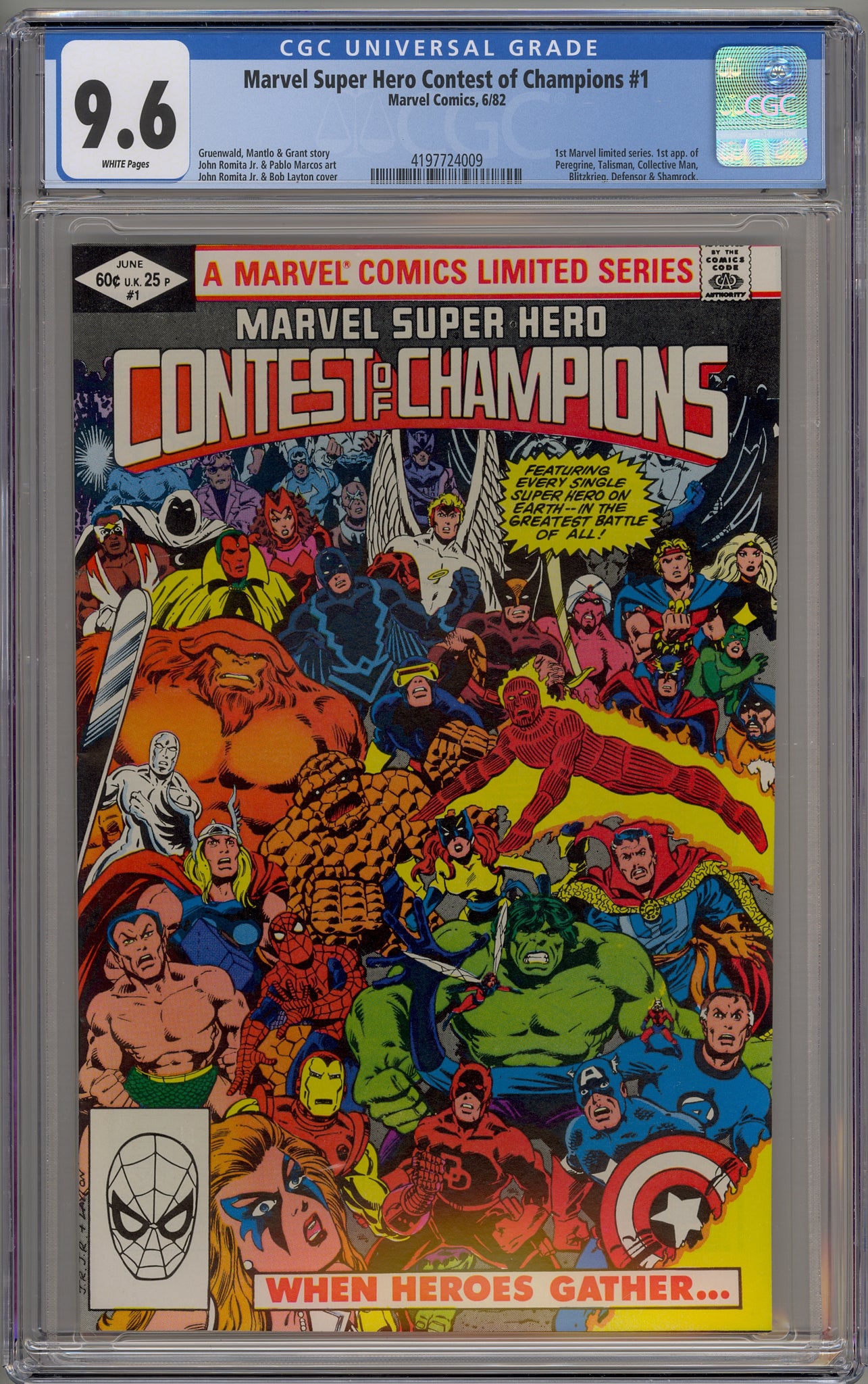 Marvel Super Heroes Contest of Champions #1 (1982)