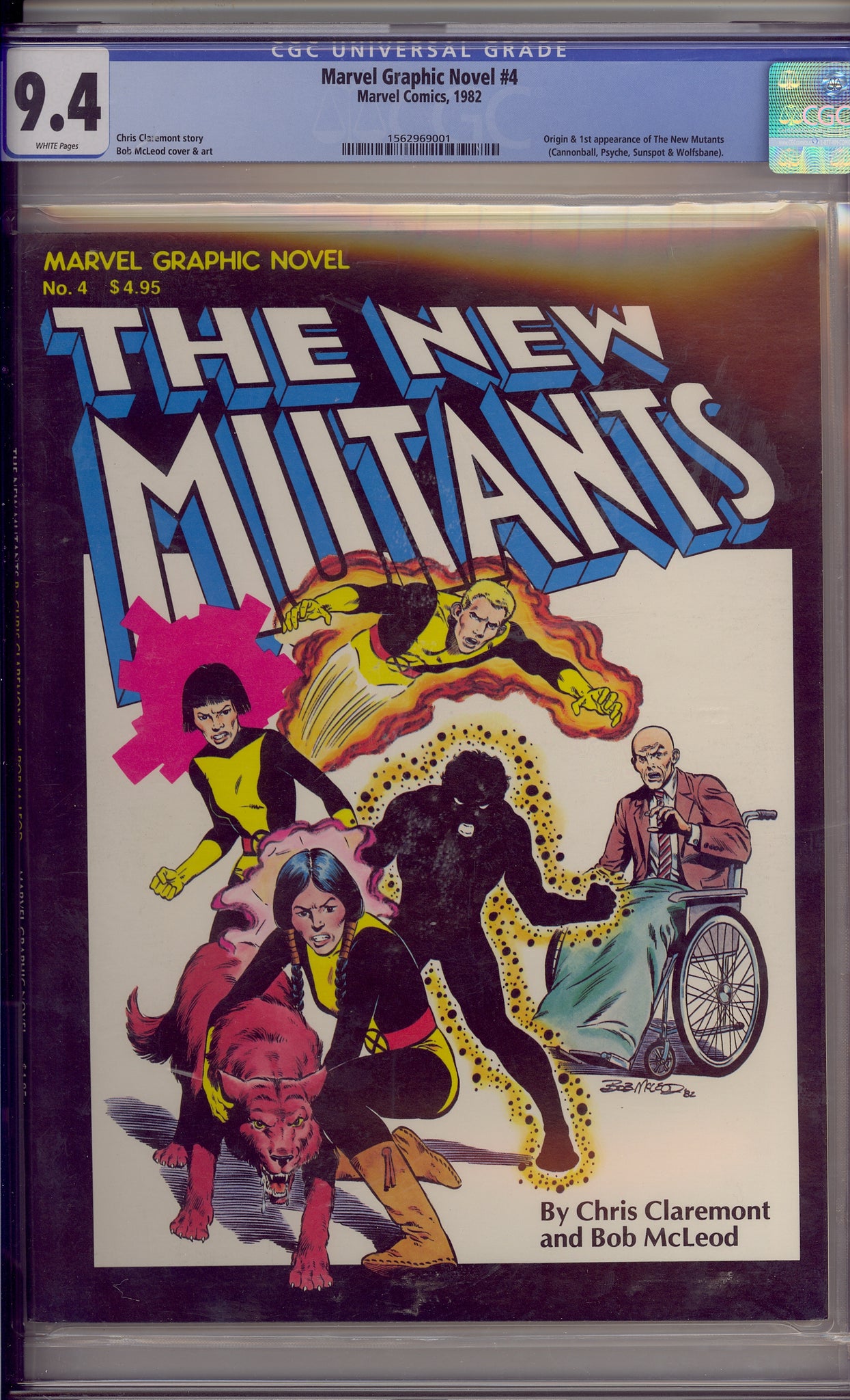 Marvel Graphic Novel #4 (1982) New Mutants