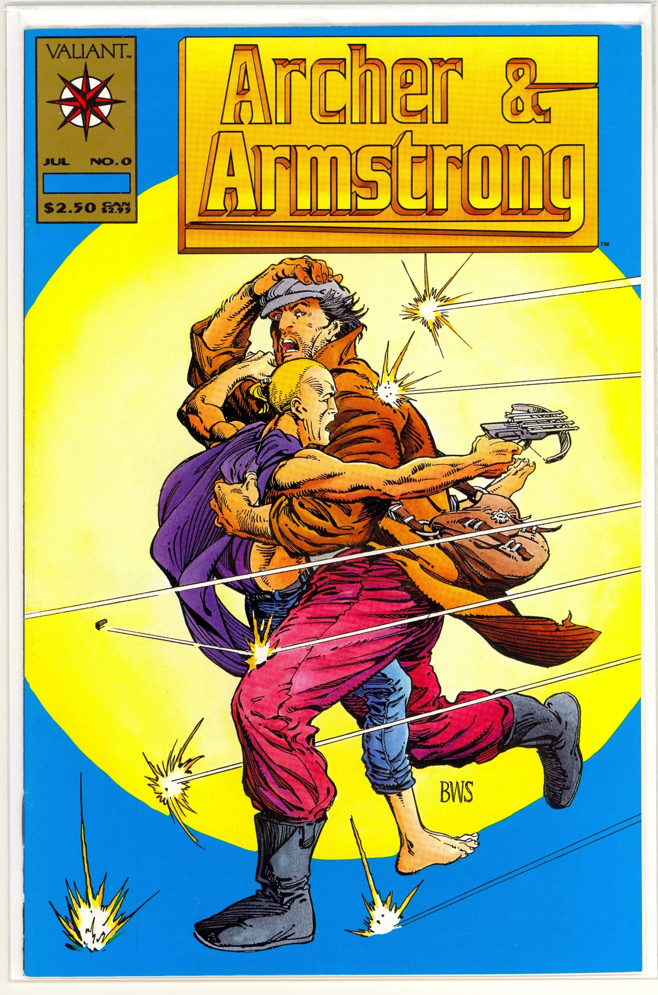 Archer & Armstrong #0 (1992) gold variant edition