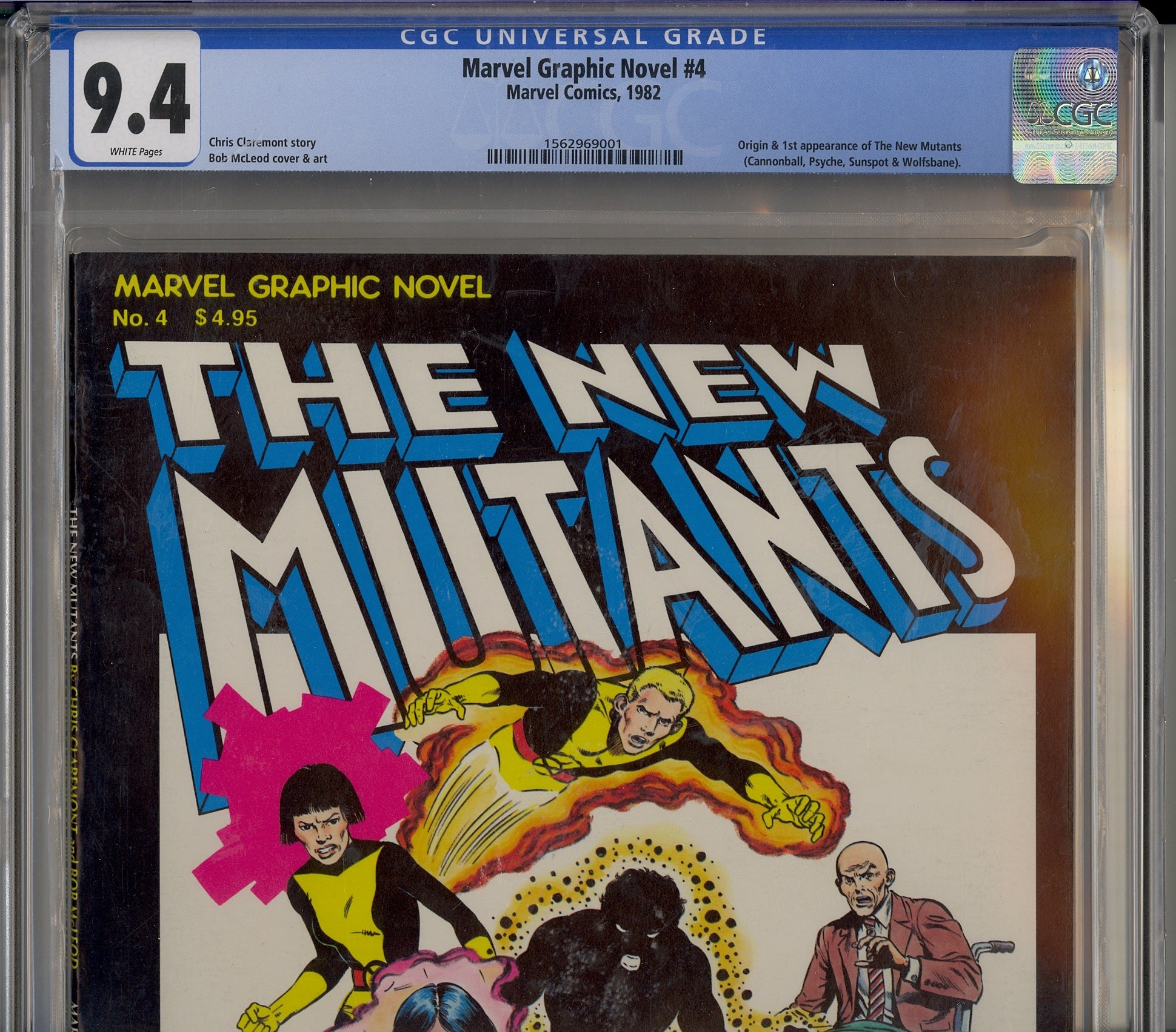 Marvel Graphic Novel #4 (1982) New Mutants