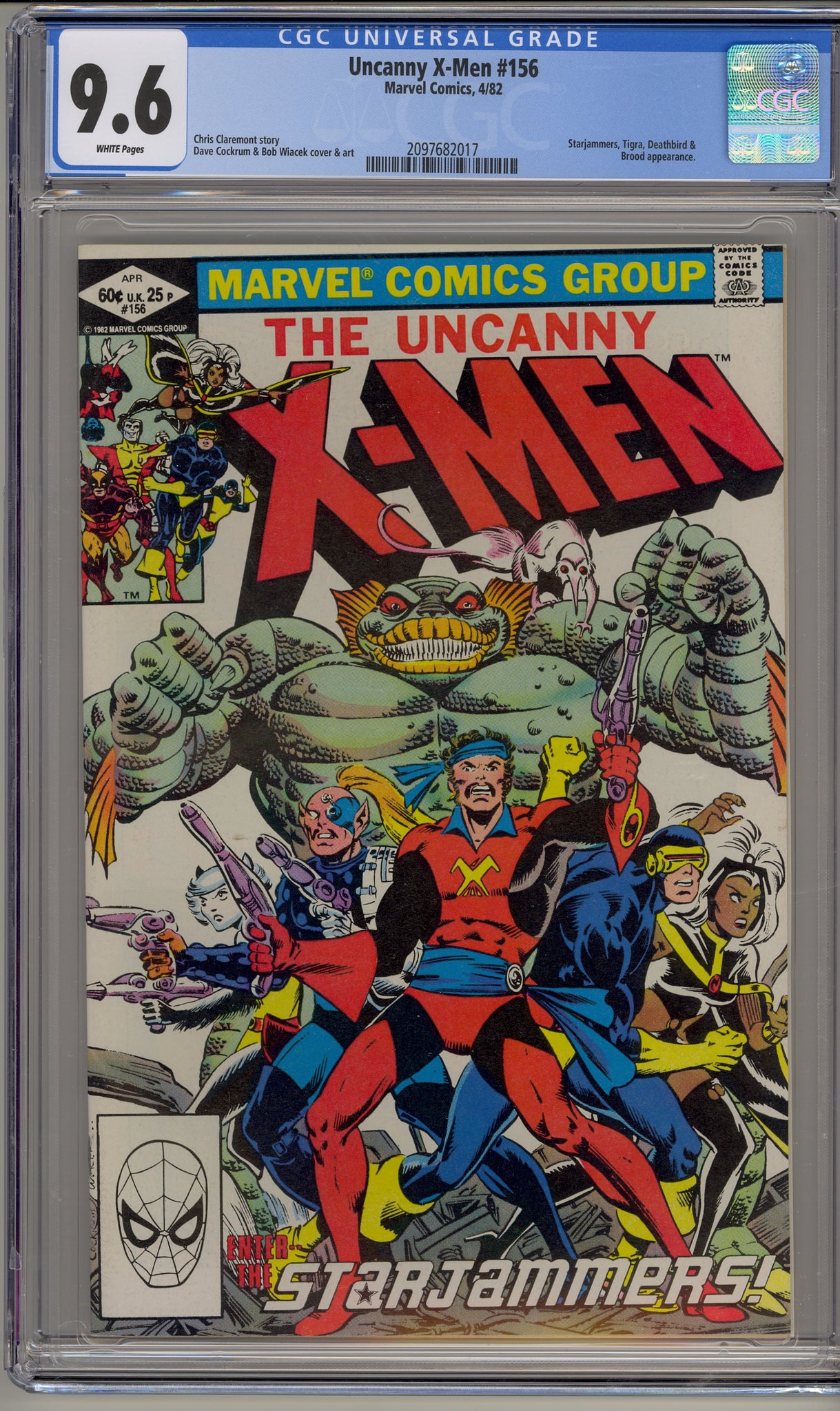Uncanny X-Men #156 (1982) Starjammers