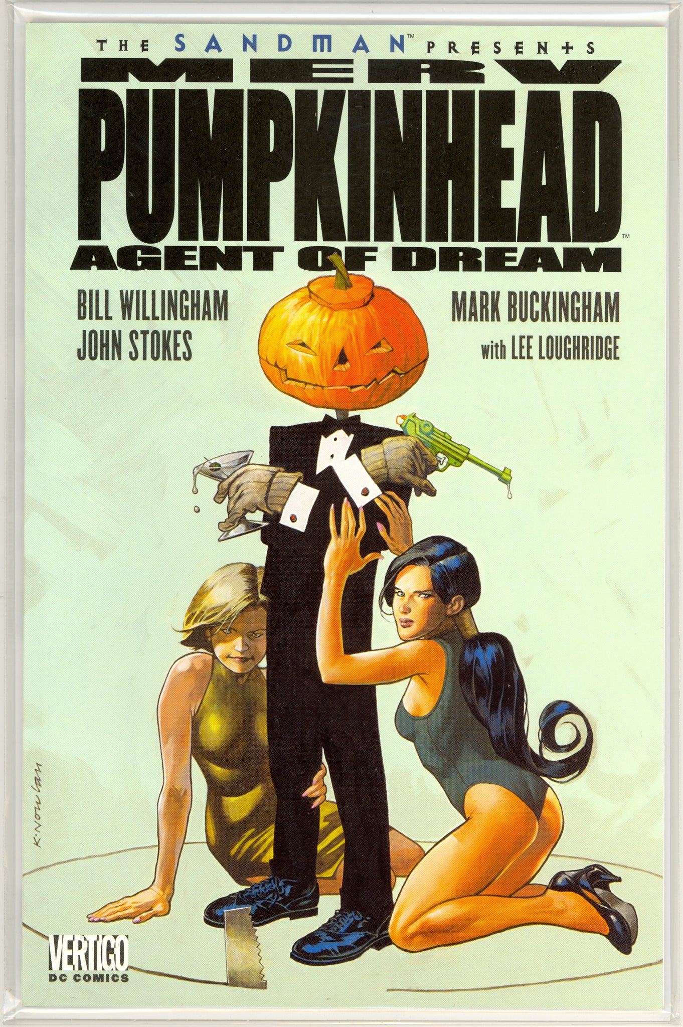 Merv Pumpkinhead Agent of Dream (2000) Sandman