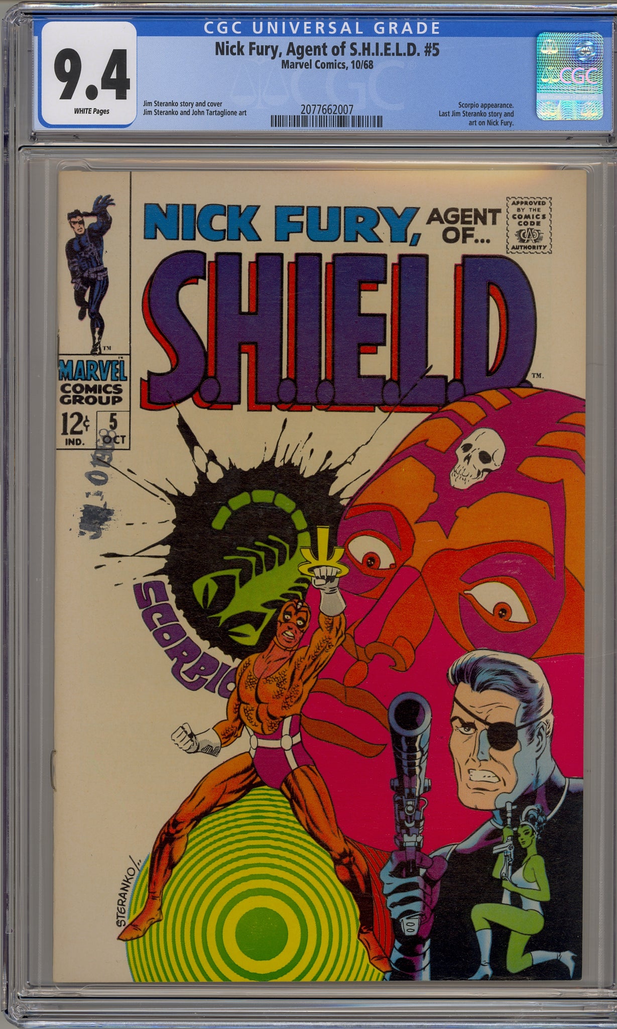 Nick Fury Agent of SHIELD #5 (1968)