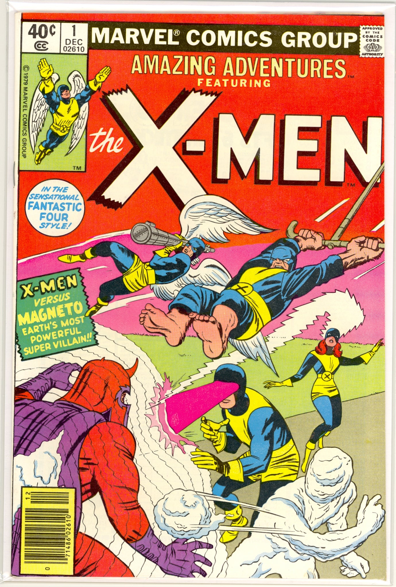 Amazing Adventures #1 (1979) newsstand edition - reprints X-Men #1