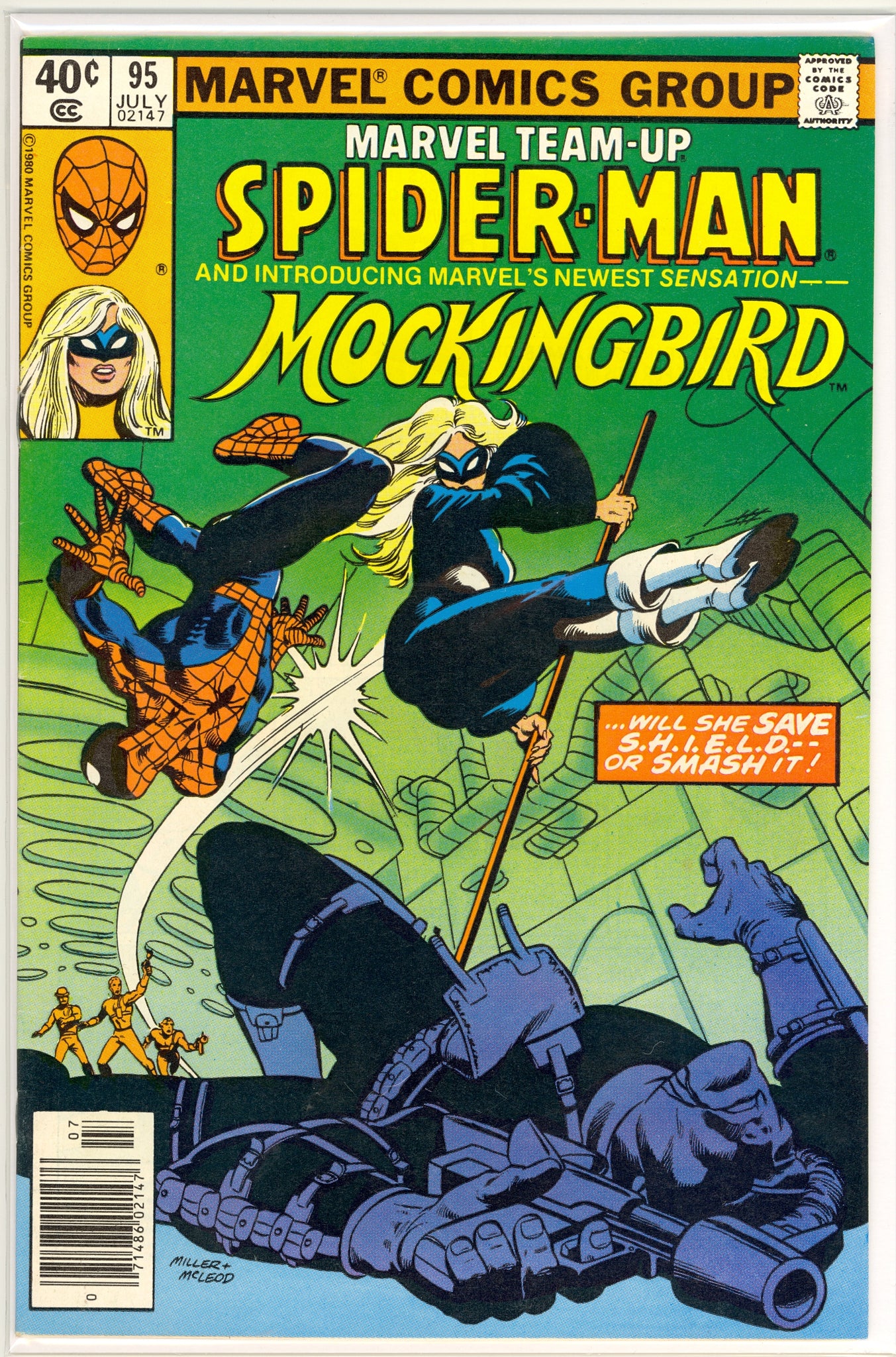 Marvel Team-Up #95 (1980) Spider-Man, Mockingbird