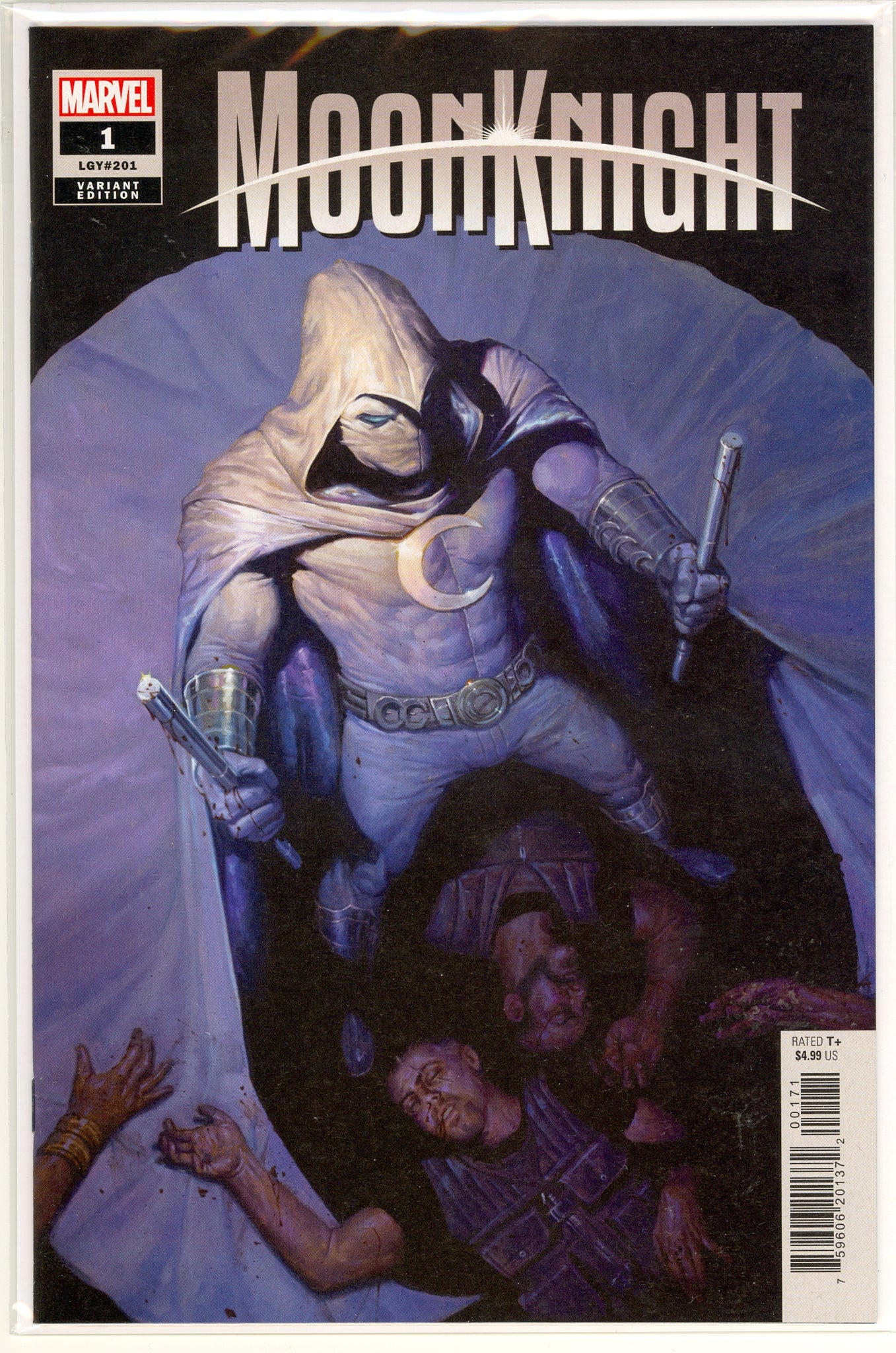 Moon Knight #1 (2021) E.M. Gist variant