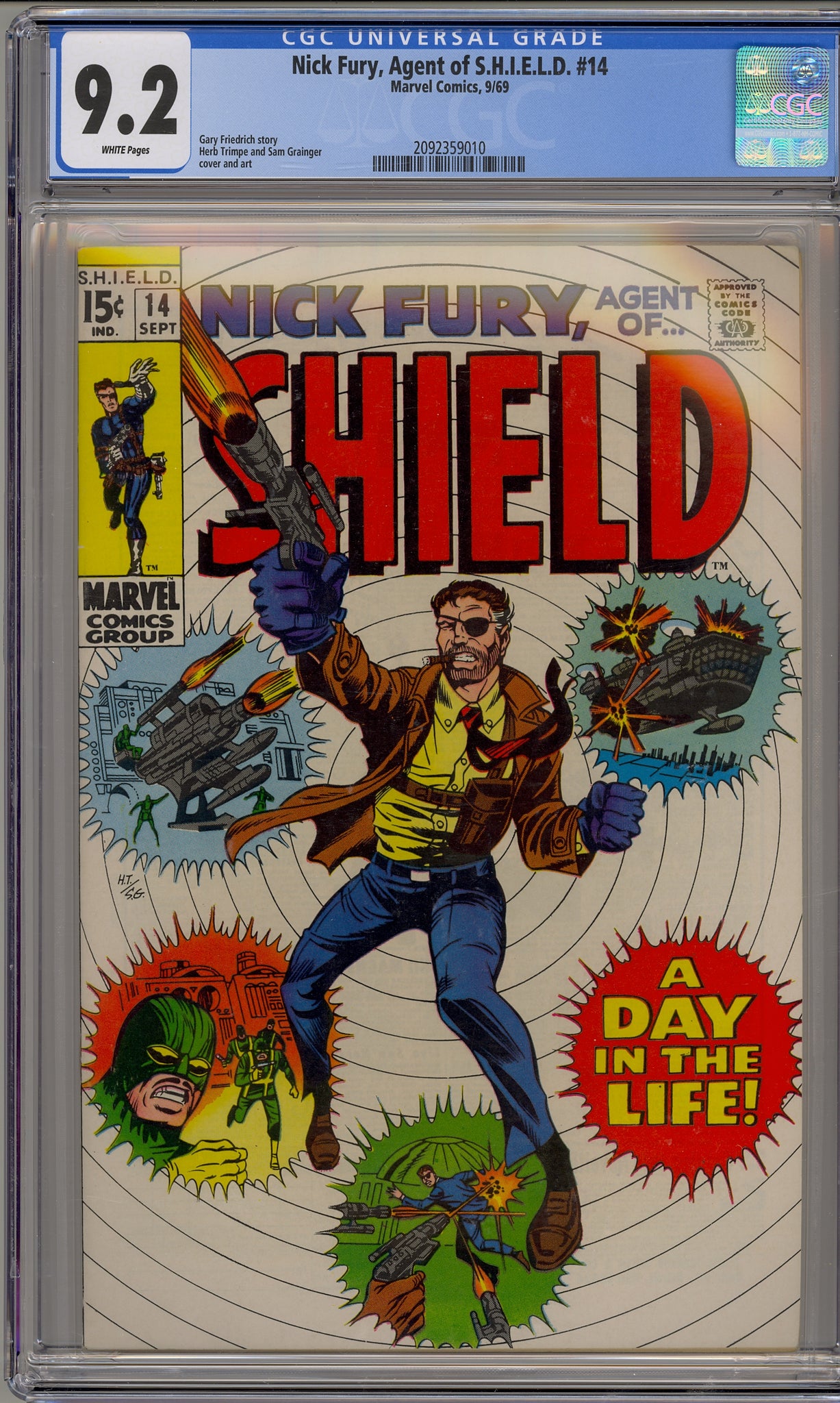 Nick Fury Agent of SHIELD #14 (1969)