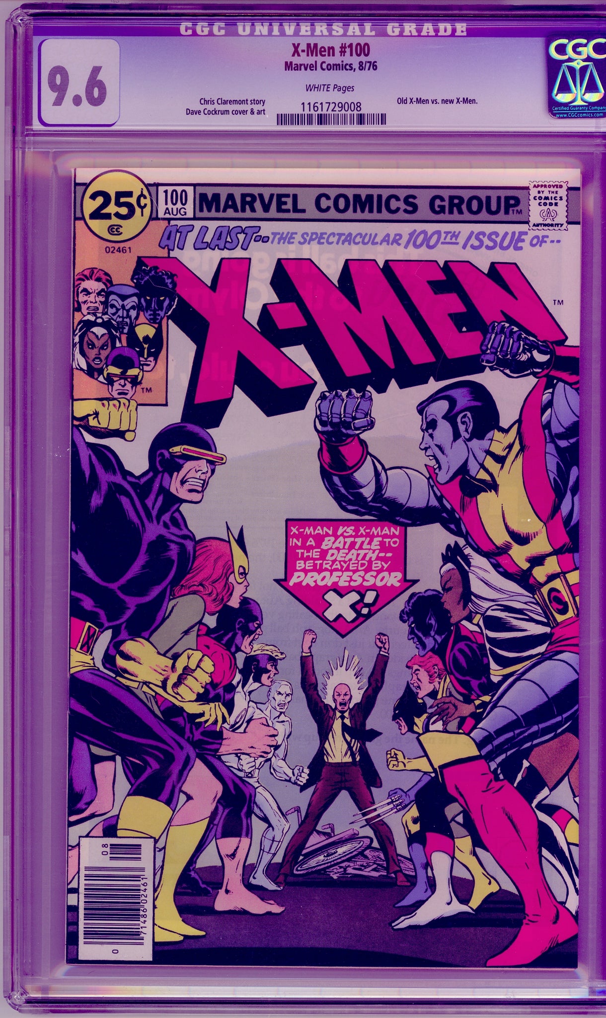 X-Men, The #100 (1976) Original X-Men, New X-Men