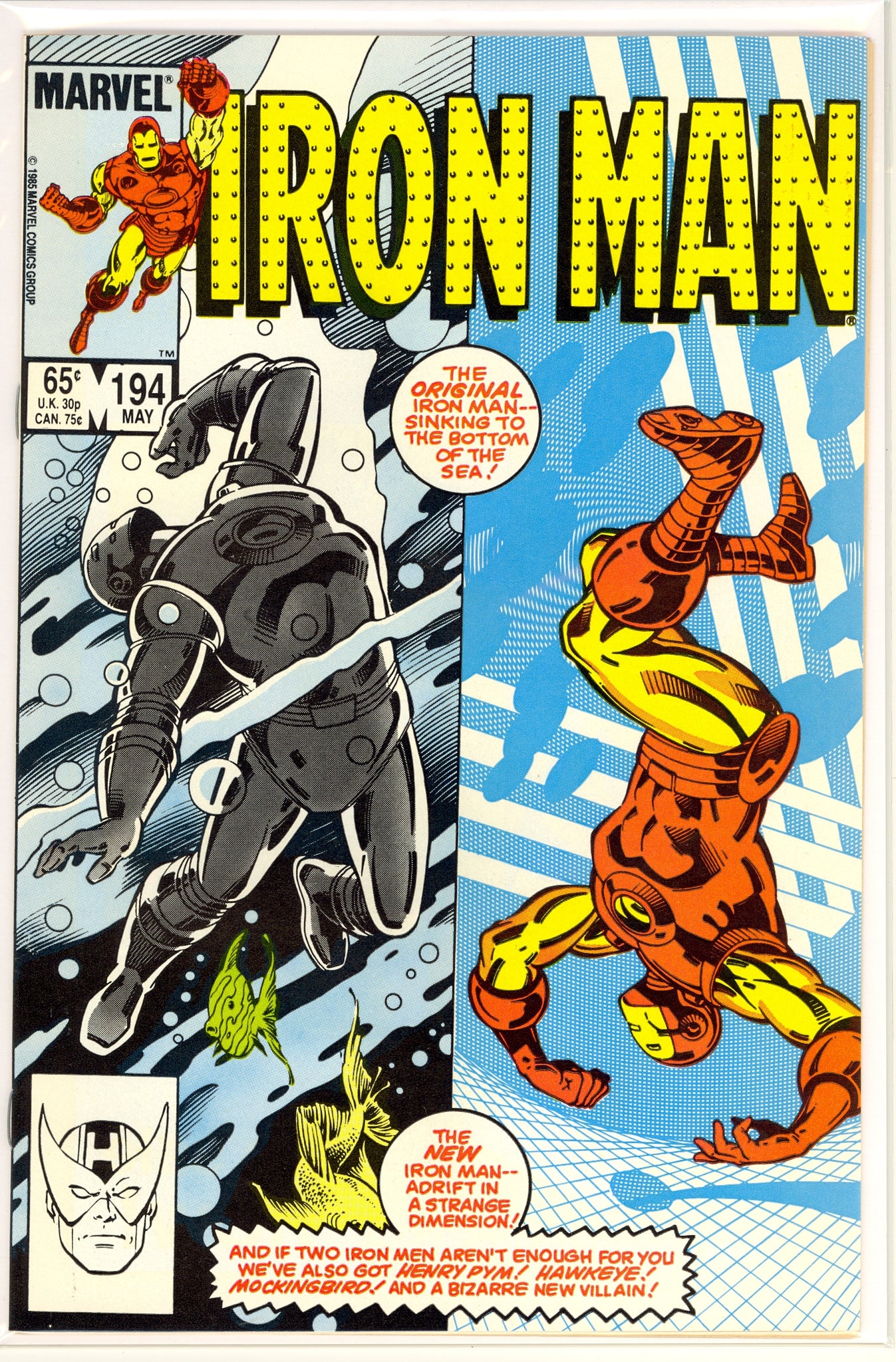 Iron Man #194 (1985) Scourge