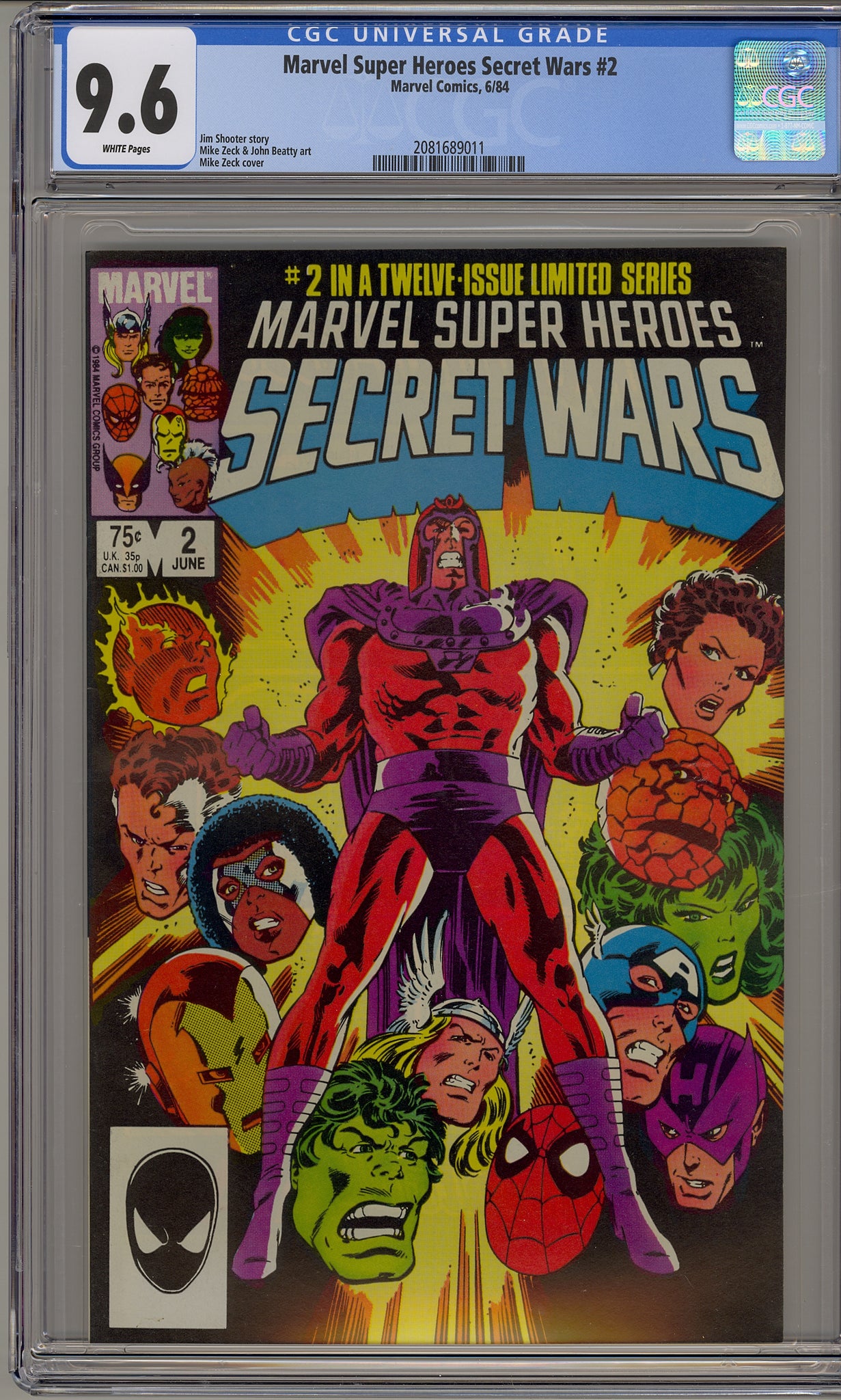 Marvel Super Heroes Secret Wars #2 (1984)