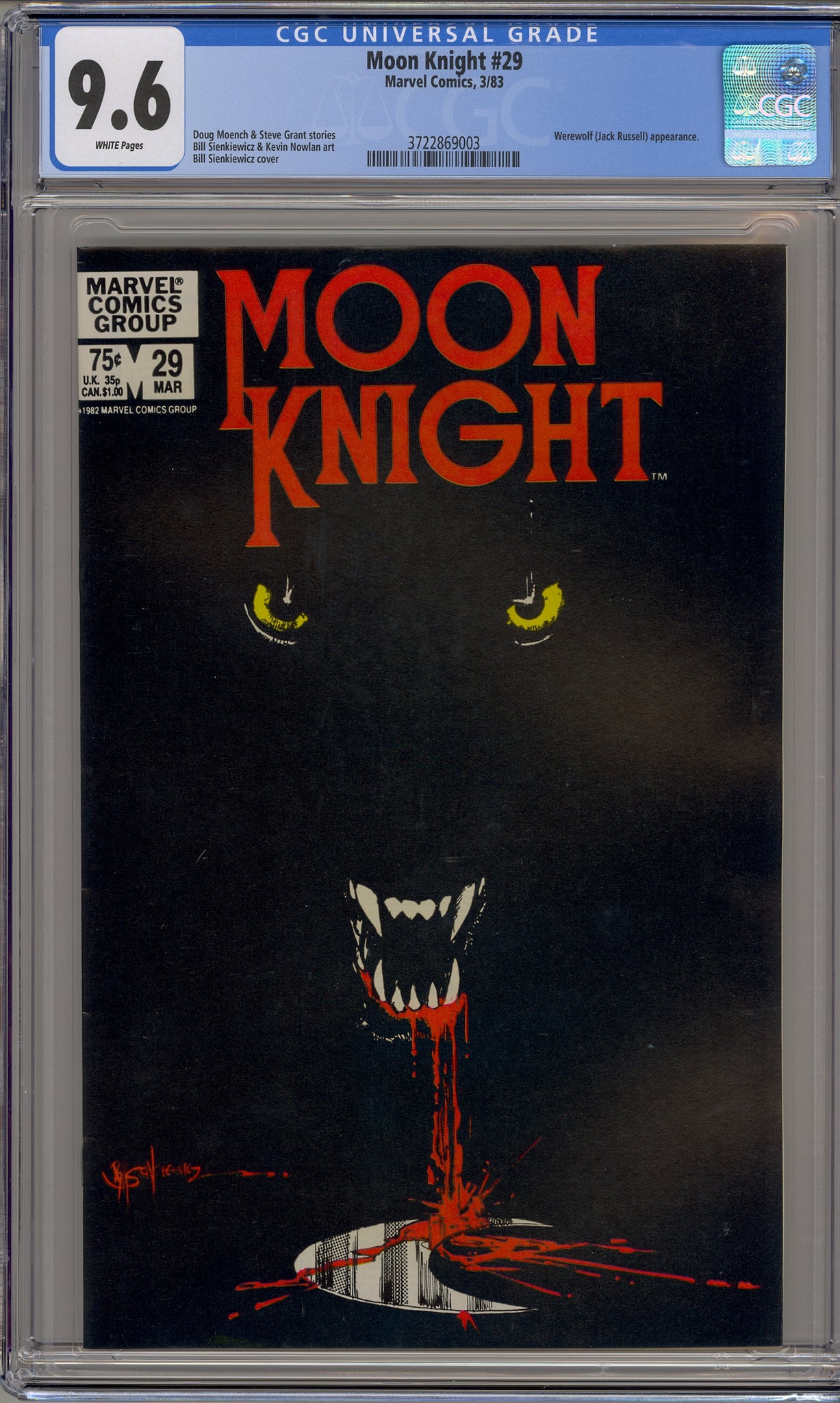 Moon Knight #29 (1983) Werewolf by Night