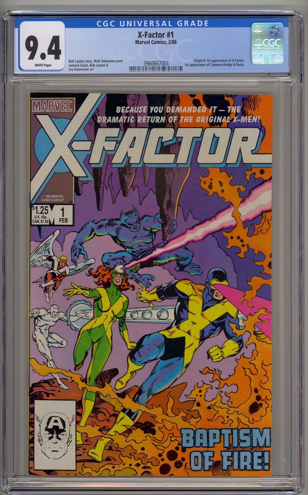 X-Factor #1 (1986)