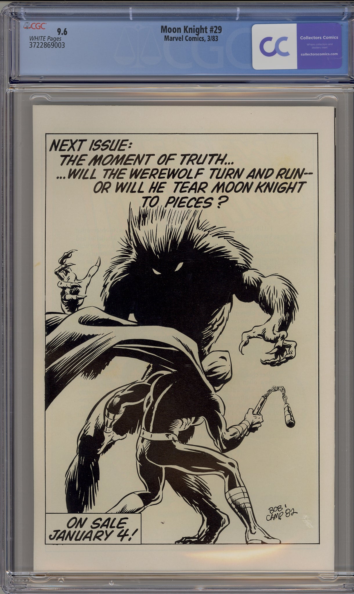 Moon Knight #29 (1983) Werewolf by Night