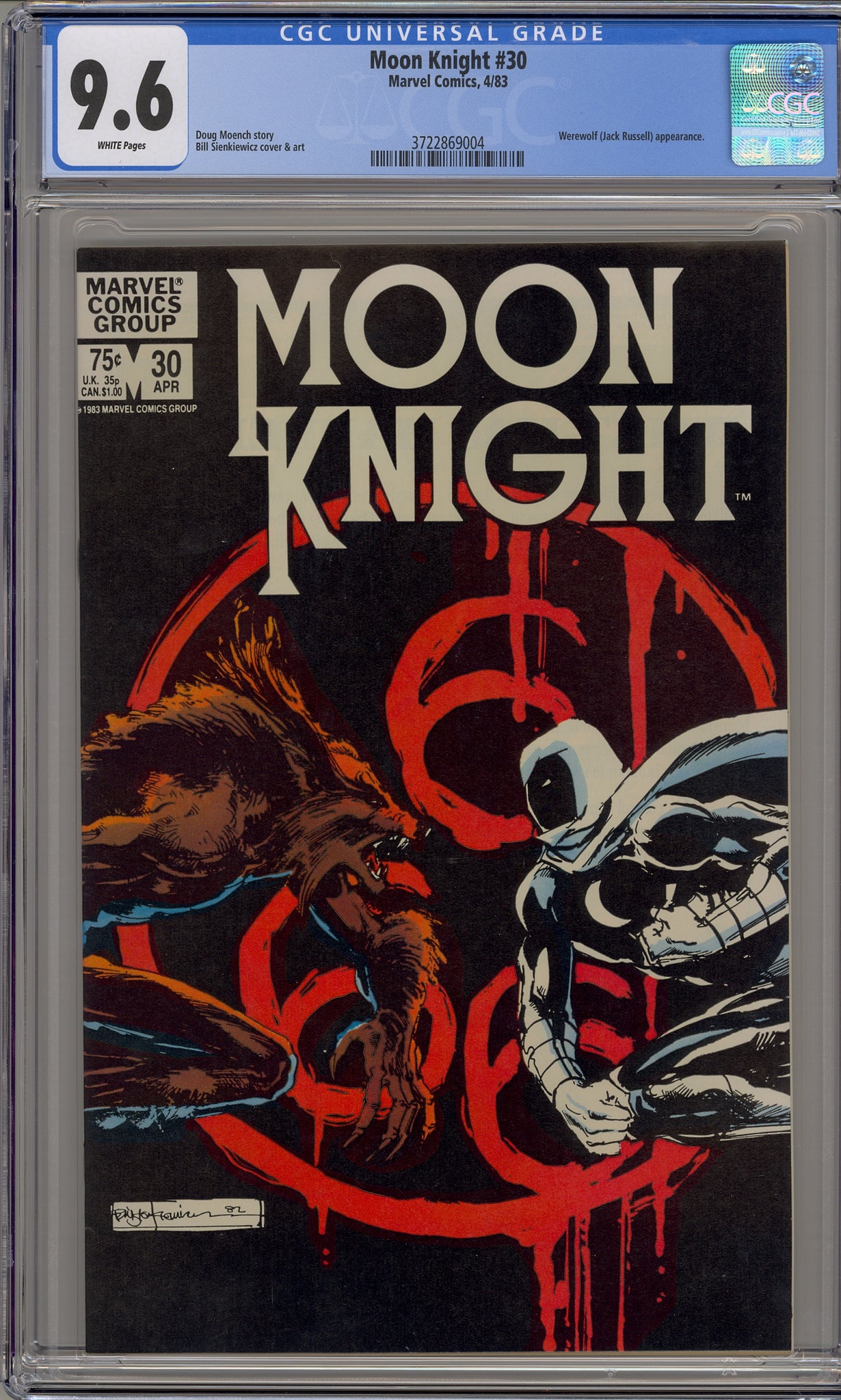 Moon Knight #30 (1983) Werewolf by Night