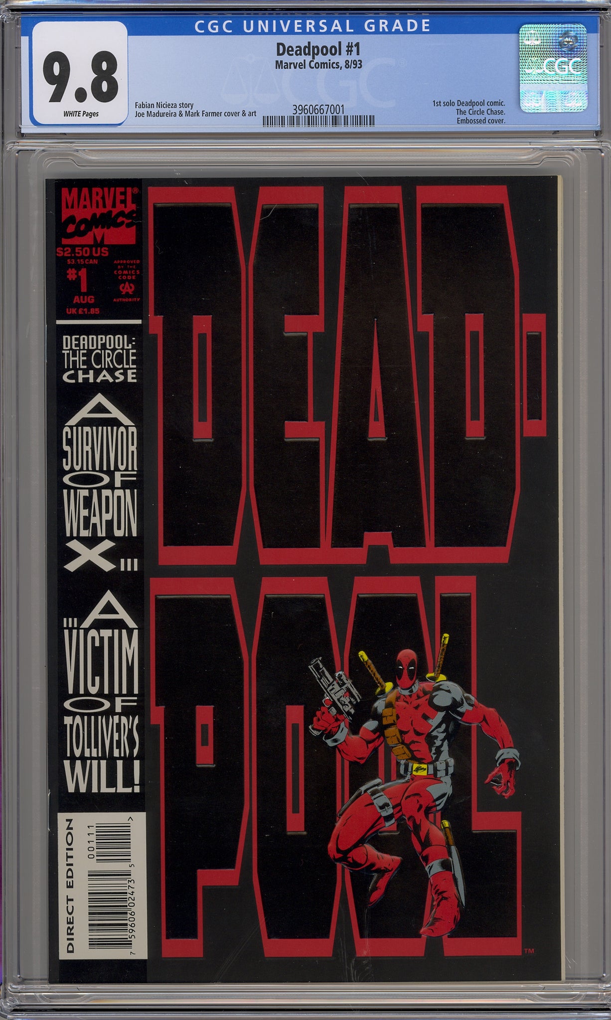 Deadpool:  The Circle Chase #1 (1993)