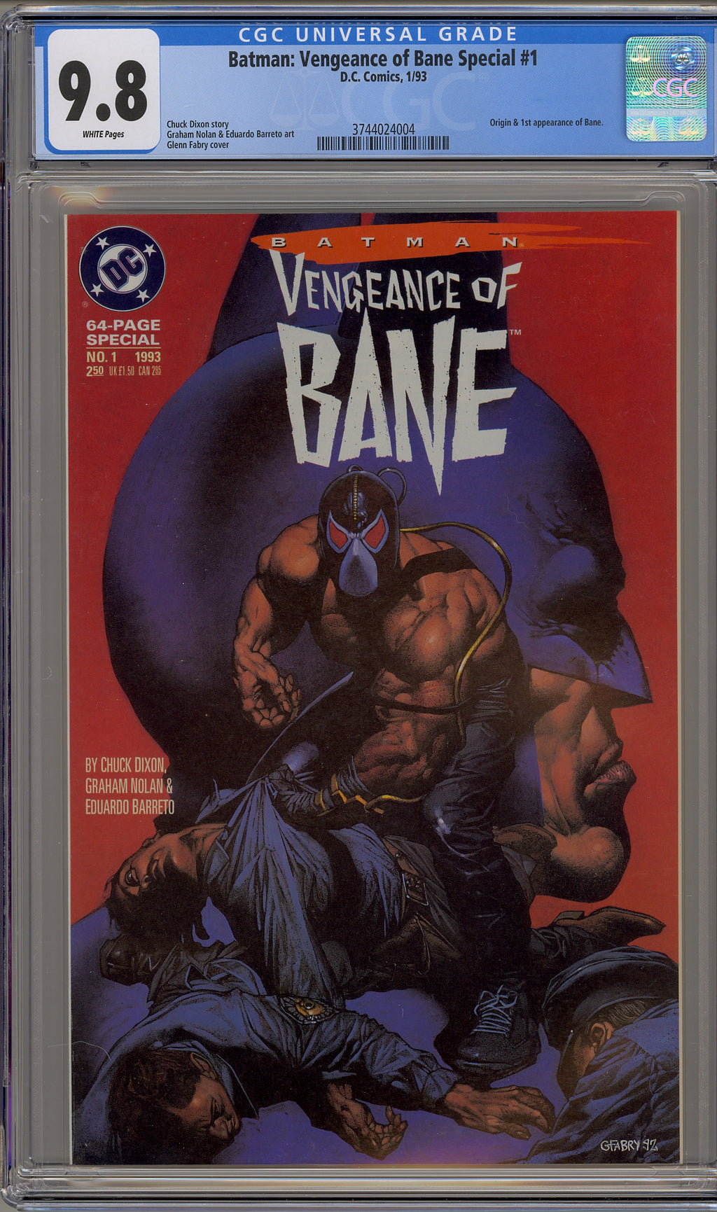 Batman: Vengeance of Bane Special #1 (1993) β Jackal Relic Comics