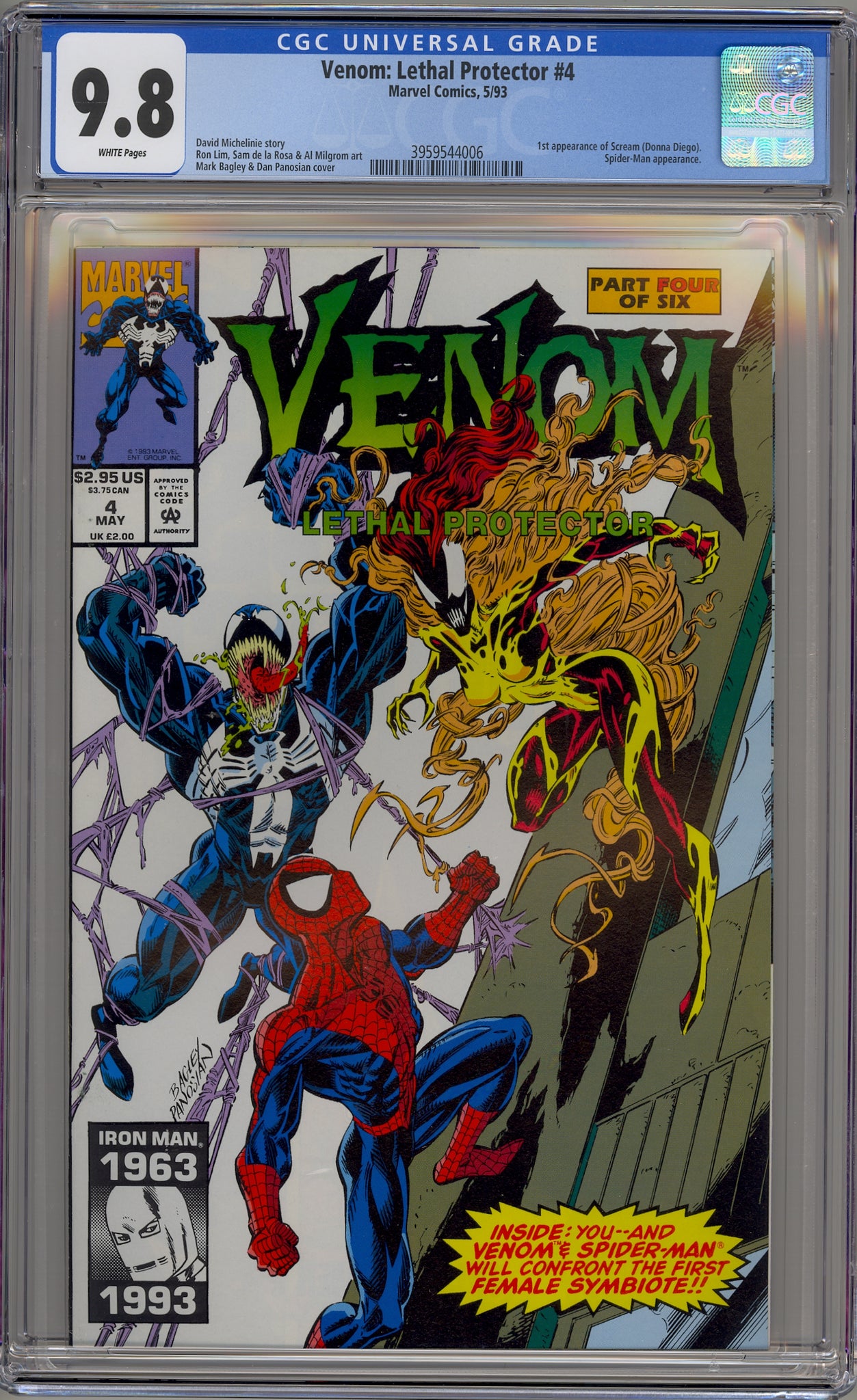 Venom Lethal Protector #4 (1993) Scream