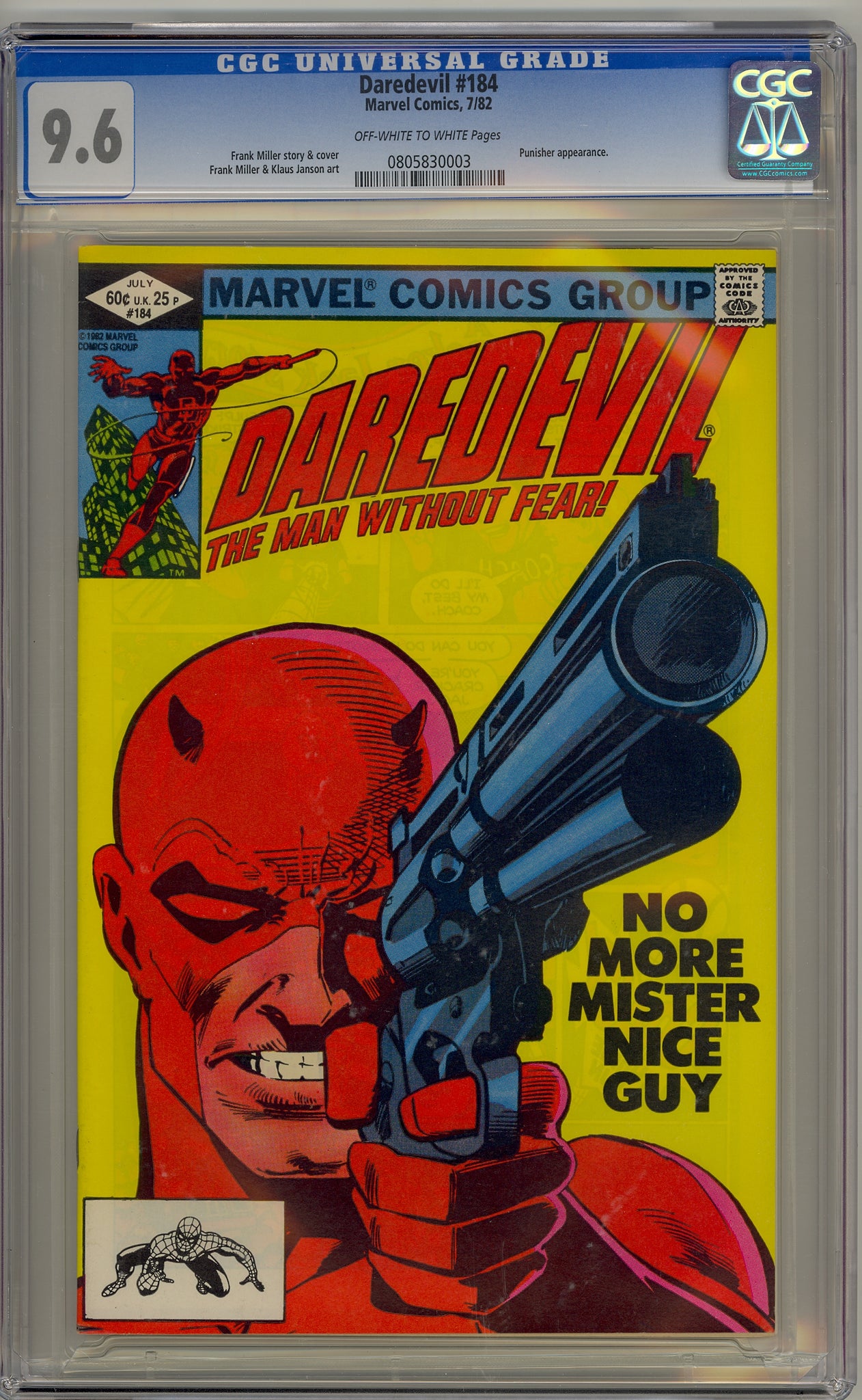 Daredevil #184 (1982) Punisher