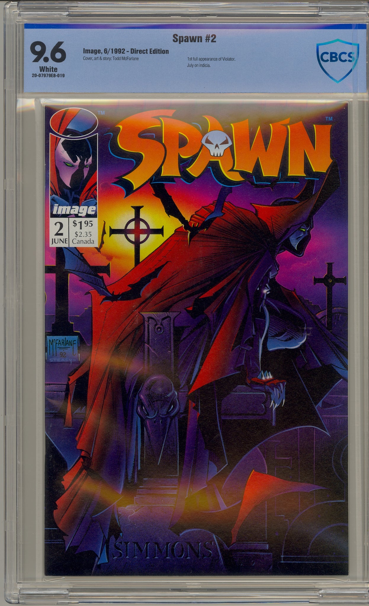 Spawn #2 (1992)