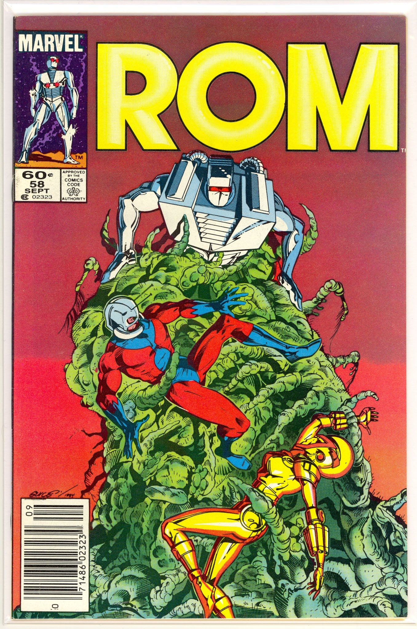ROM #58 (1984) newsstand edition - Antman