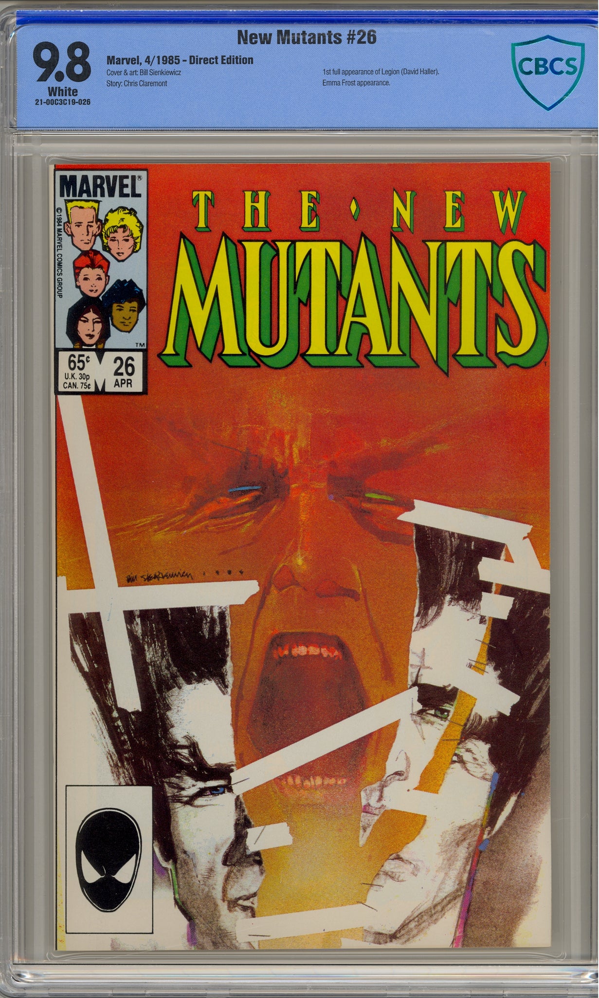 New Mutants #26 (1985) Legion