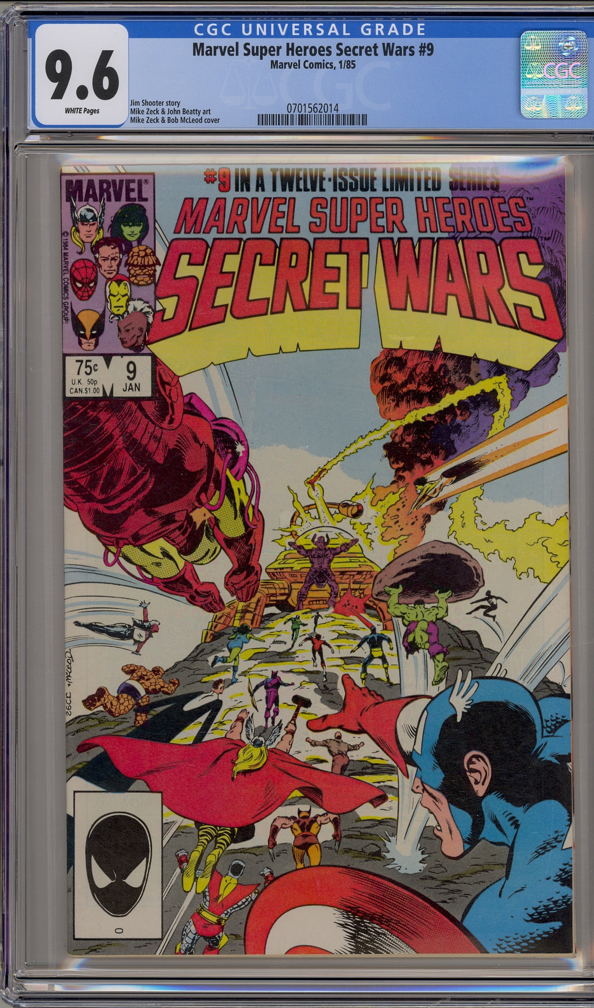 Marvel Super Heroes Secret Wars #9 (1985)