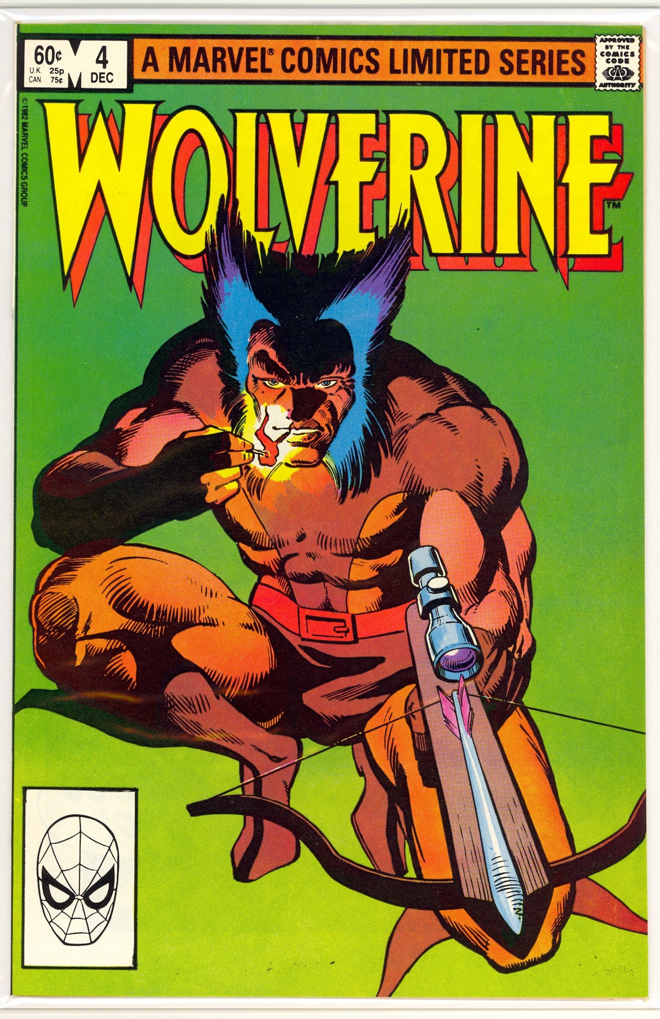 Wolverine Limited Series #4 (1982)