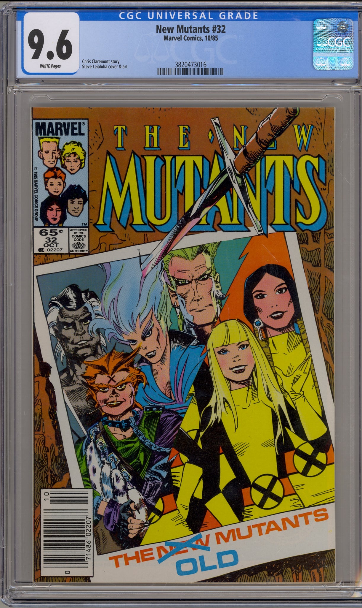 New Mutants #32 (1985) newsstand edition - Madripoor