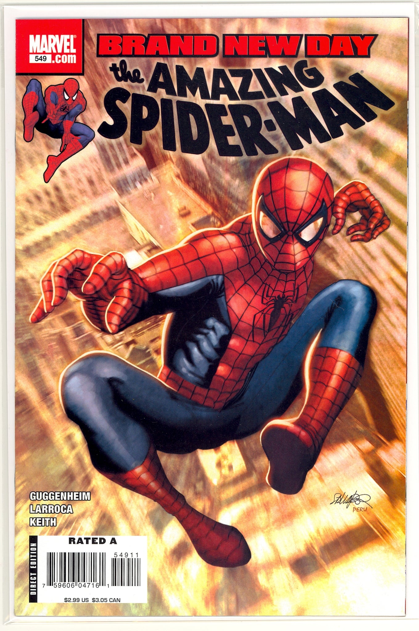 Amazing Spider-Man #549 (2008) Jackpot