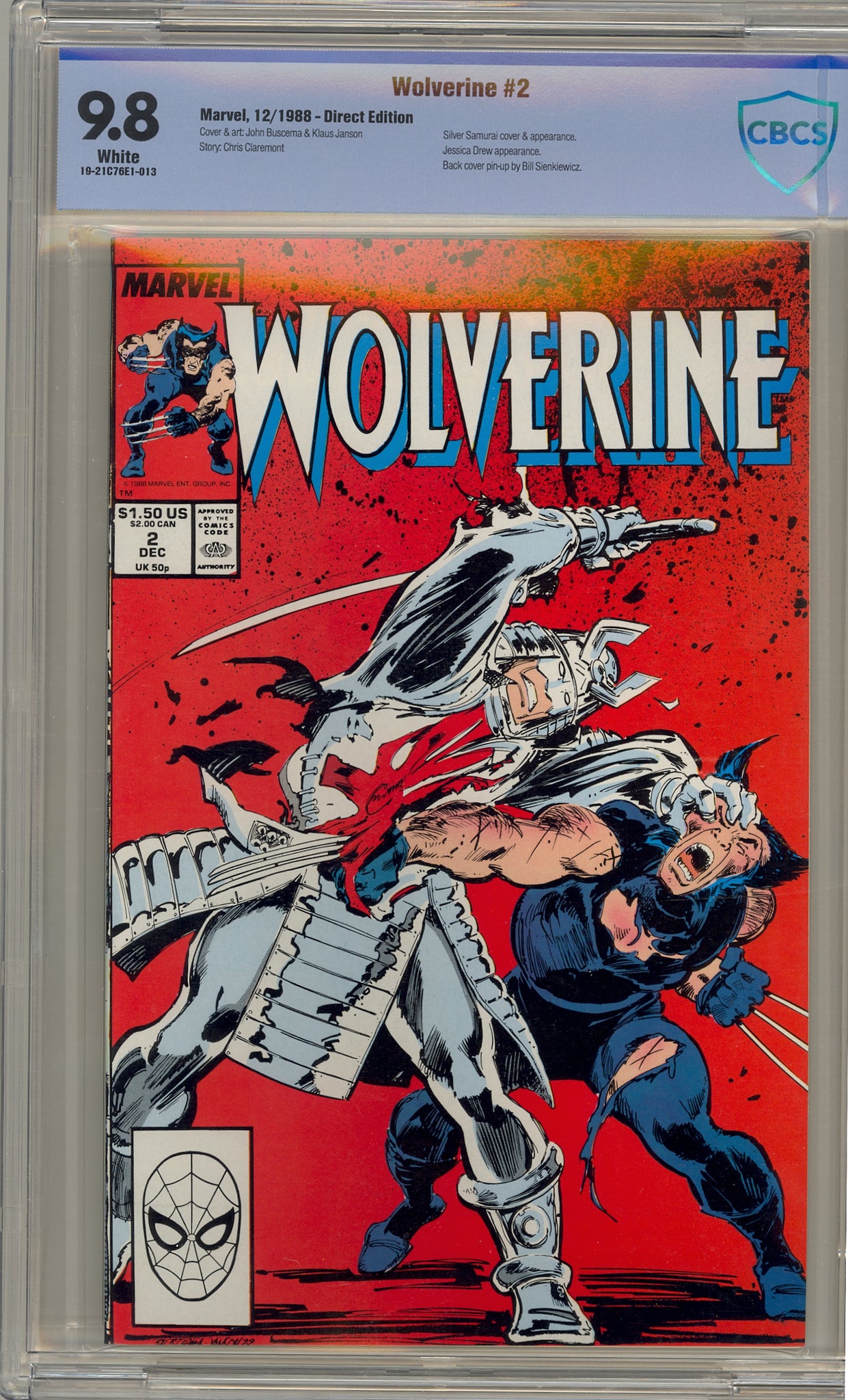 Wolverine #2 (1988)
