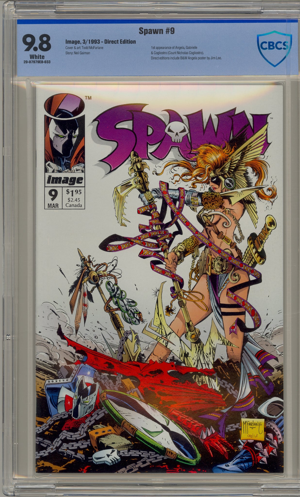 Spawn #9 (1993) Angela, Medieval Spawn