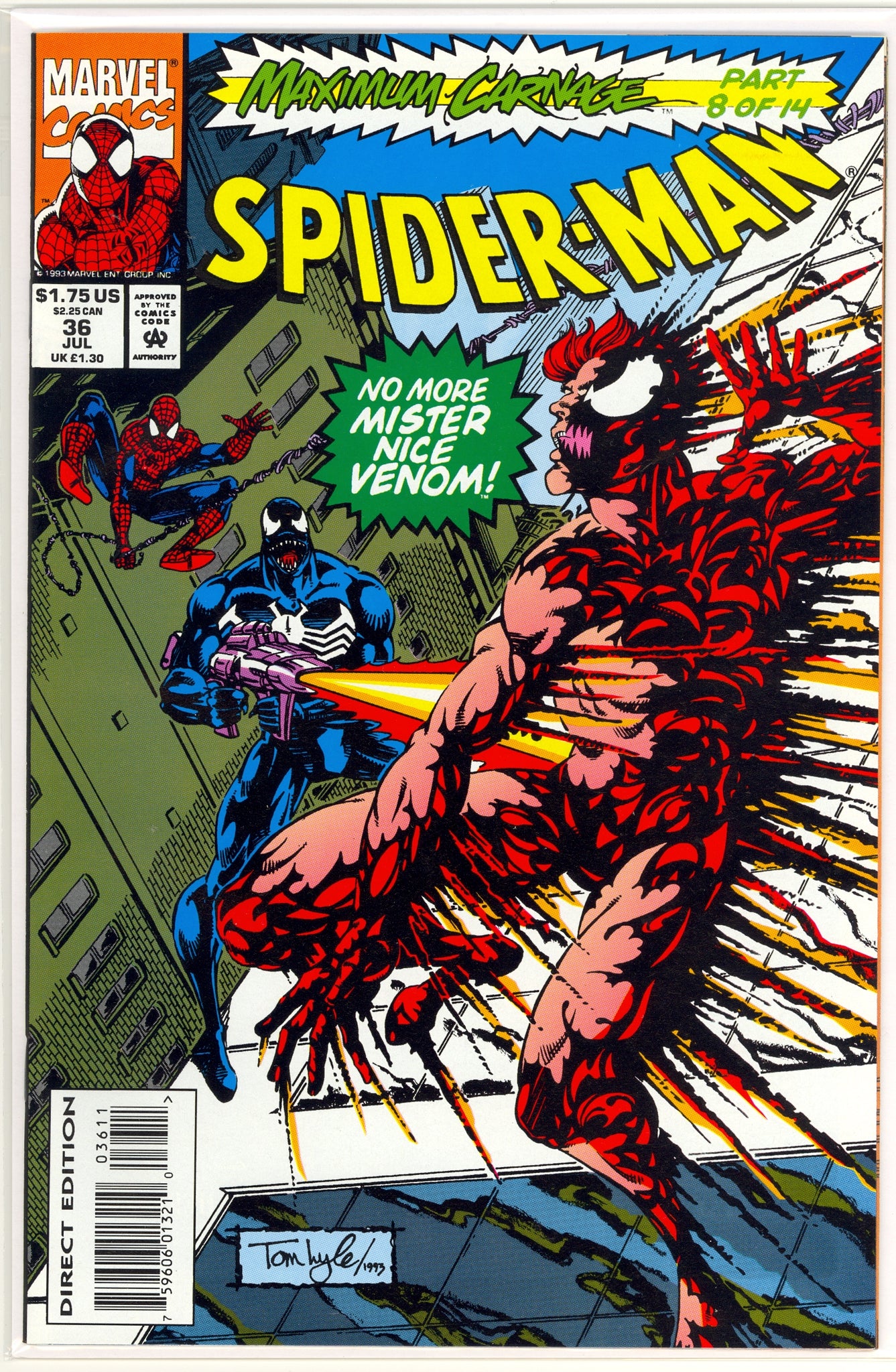 Spider-Man #36 (1993) Carnage