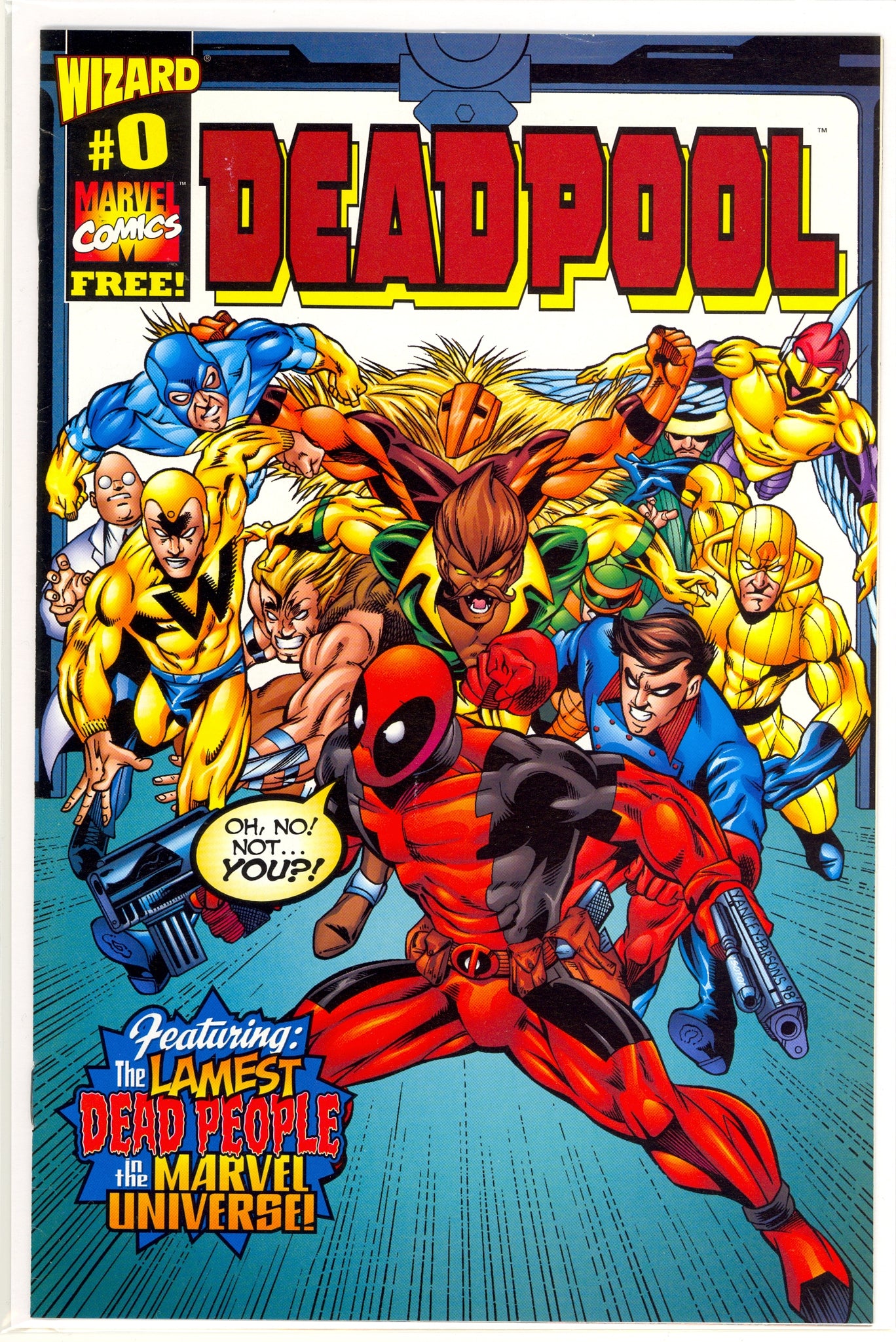 Deadpool #0  (1997) Wizard exclusive giveaway