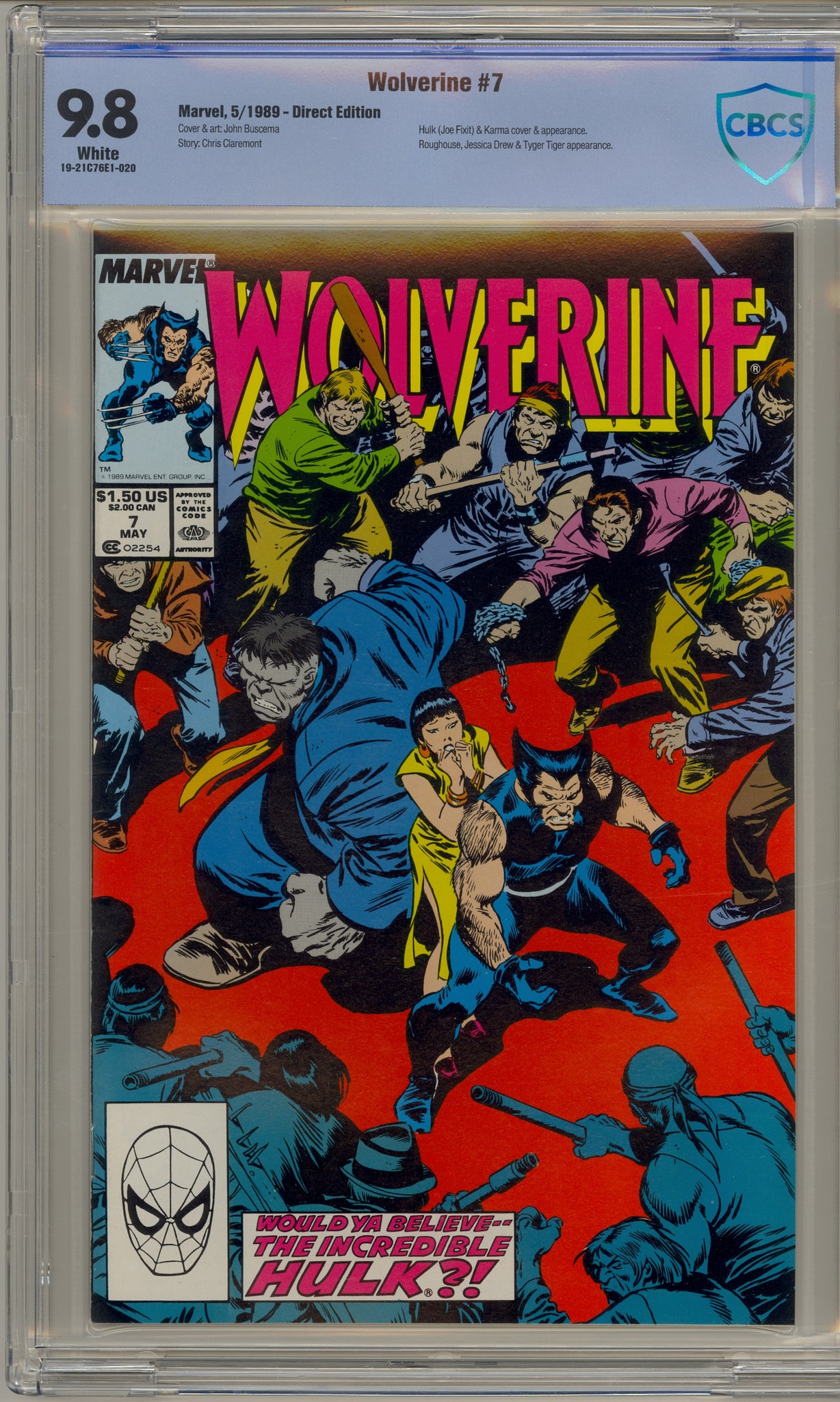 Wolverine #7 (1989)