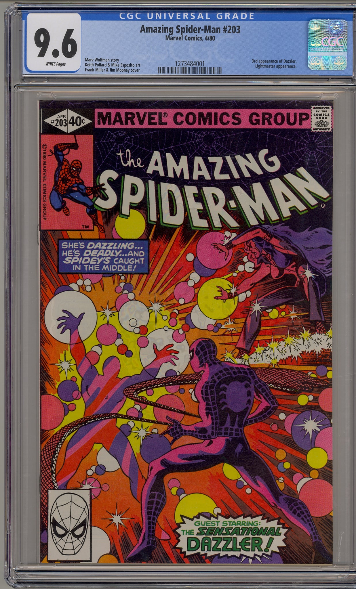 Amazing Spider-Man #203 (1980) Dazzler