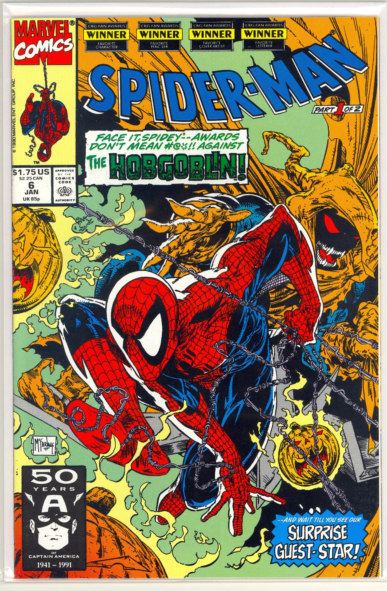 Spider-Man #6 (1990) Hobgoblin