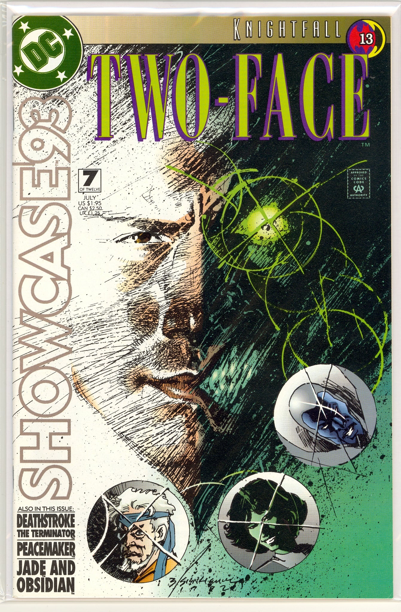 Showcase '93 (1993) Two-Face, Knightfall part 13