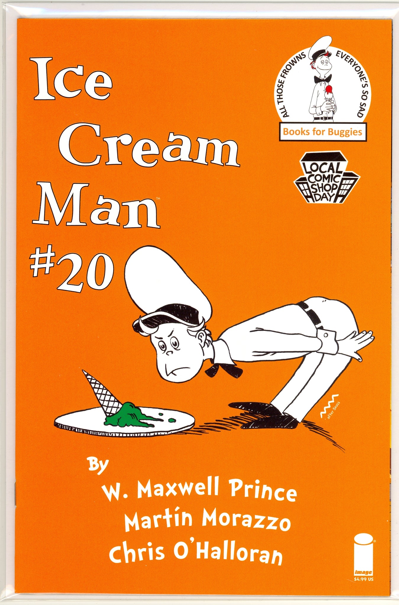 Ice Cream Man #20 (2020) Dr. Seuss homage cover