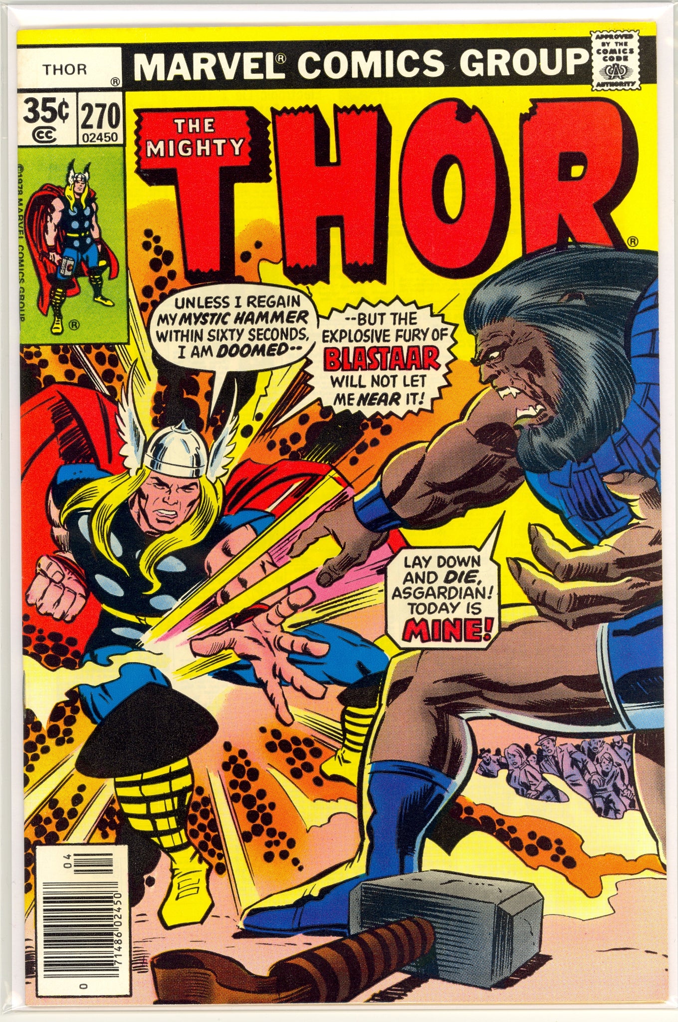 Mighty Thor, The #270 (1978) Blastaar